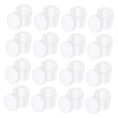 TEHAUX 20pcs Elegant Rice Storage Bottles Sealed Plastic Jars for Food Packing Snack Packing Bottle