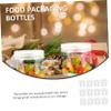 TEHAUX 20pcs Elegant Rice Storage Bottles Sealed Plastic Jars for Food Packing Snack Packing Bottle view 4