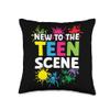 13th Birthday Party Bday Thirteenth Birthday 13 Years Old Throw Pillow view 1