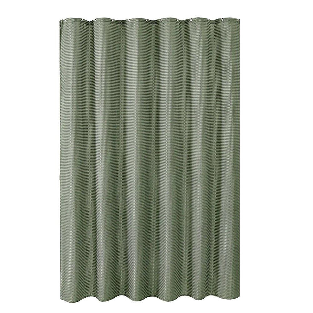 BILIKEYU Modern Shower Curtain Hotel Bathroom Curtain Door Curtain Partition Home (Green, One Size)