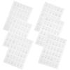 EXCEART 6sheets Oilproof Spice Jar Stickers Easy to Use Self-Adhesive Labels for Kitchen Seasoning Containers of Printed Labels for Organization view 1