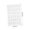 EXCEART 6sheets Oilproof Spice Jar Stickers Easy to Use Self-Adhesive Labels for Kitchen Seasoning Containers of Printed Labels for Organization view 2