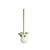 Stainless Steel Brushed Gold Towel Ring Rack Rod Holder Brush Paper Holder Glass Cup Dish Holder Bathrobe Hanging Clothes Hook,toilet brush holder view 1