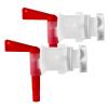 Bucket Spigot 5 Gallon Bucket Spigot, 2 Pack Plastic Bottling Bucket Spigot Fermenting Bucket Spigot for 5 Gallon Bucket Homebrew Wine Making Beer Fermentation Bucket Fermenter view 1