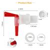 Bucket Spigot 5 Gallon Bucket Spigot, 2 Pack Plastic Bottling Bucket Spigot Fermenting Bucket Spigot for 5 Gallon Bucket Homebrew Wine Making Beer Fermentation Bucket Fermenter view 3