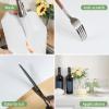 wohomuke Shelf Liners 11 inch x 20 ft Kitchen Cabinets Liner Non-Stick Drawer Liners Drawer Mats EVA Protector Shelving Cupboard Lining (White, 11 inch x 20 ft) view 3