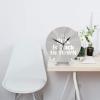 Big Dick is Back in Town Wall Clock Oil Painting Round Decor Non Ticking for Home Office School view 4