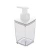 Soap Dispenser Soap Dispenser for Kitchen Sink Plastic Soap Dispenser Can Be Reused, Bathroom and Kitchen Soap Dispenser, Solid Color Is Suitable for all Kinds of Liquids Hand Soap Dispenser(A) view 1