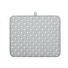 SagaSave Dish Drying Mat Superb Absorbent Kitchen Dish Drying Pad Reusable Drain Placemat with 7mm Thick Composite Sponge 19.29 x 16.14 inch view 4