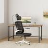 balmstar Desk Office Chair, Ergonomic Comfy Office Chairs, High Back Gaming Chair with Wheels, Home Mesh Computer Chair-350LBS Capacity, Lumbar Support, Adjustable Headrest, Flip-up Armres view 2