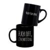 Panvola Personalized F Off Im Writing Customized Writer Gifts Sarcastic Funny Author Novelist Poet Scriptwriter Journalist Ceramic Mug 11 oz Black 11oz view 1