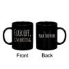 Panvola Personalized F Off Im Writing Customized Writer Gifts Sarcastic Funny Author Novelist Poet Scriptwriter Journalist Ceramic Mug 11 oz Black 11oz view 2