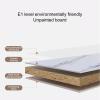 HomeLoft Basics Folding Dining Table, Drop Leaf Dining Table, Wooden Foldable Kitchen Table, Space Saving Furniture, for Kitchen, Living Room, 100*60*75cm view 4