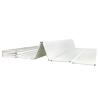 Bathtub Tray Bathtub Cover Dustproof Waterproof Shutter Bath Lid, Customizable PVC Bath Boards Bathtub Tray Insulation Board for Home, Bathroom, SPA Experience Multifunctional (Color : White, Size : view 1