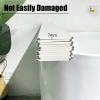 Bathtub Tray Bathtub Cover Dustproof Waterproof Shutter Bath Lid, Customizable PVC Bath Boards Bathtub Tray Insulation Board for Home, Bathroom, SPA Experience Multifunctional (Color : White, Size : view 4