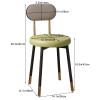 ZXDRYBHD Chaise de Cuisine, Modern Dining Chairs, Kitchen Chair, Dining Room Chairs, for Kitchens, Counter Lounge, Dining Areas, Living Rooms (Color : Orange) view 3