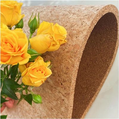 MekUk Cork Board Self-Adhesive Cork Board Rolls, Bulletin Board Cork Tiles, Frameless Cork Boards for Wall for Office & Home Decor (Color : Brown, Size : 122x246x0.6cm)