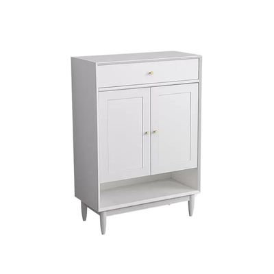 RENEESME Shoe Rack Solid Wood Shoe Cabinet Home Porch Large-Capacity Locker Suitable for Living Room, Corridor, Balcony Shoe Cabinet Entryway Shoe Storage (Color : A, Size : 73cm)