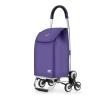 ABBNIA Spacmirrors Shopping Trolleys Folding Shopping Cart for Groceries Metal Utility Trolley with Waterproof Shop Bag Camping Travel Moving Folding Cart (2) view 1