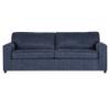 New Classic Furniture Kylo 3-Seater Polyester Fabric Sofa Couch, Blue view 4
