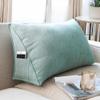 GKWW Triangular Wedge Pillow Headboard Bolster Pillow with Removable Cover Back Support Backrest Reading Pillows Waist Protection Reading Pillow Decorative Throw Pillows for Sofa,Bed,Bay Window view 1