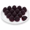 Alasum Artificial Raspberry 16pcs Fake Fruit Lifelike Berry Simulation Plant Photography Props for Wedding Table Centerpieces Home Kitchen Decor Photography Props Black, 2.30X1.50X1.50CM view 1
