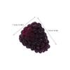 Alasum Artificial Raspberry 16pcs Fake Fruit Lifelike Berry Simulation Plant Photography Props for Wedding Table Centerpieces Home Kitchen Decor Photography Props Black, 2.30X1.50X1.50CM view 4