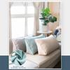 GKWW Triangular Wedge Pillow Headboard Bolster Pillow with Removable Cover Back Support Backrest Reading Pillows Waist Protection Reading Pillow Decorative Throw Pillows for Sofa,Bed,Bay Window view 4