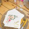 Cools Love Luxury Personalized Napkins For Party, Custom Printed Wedding Napkins, Customized Wedding Cocktail, Bridal Shower Engagement Party, Beverage Luncheon Cocktail Paper Style 2 view 4