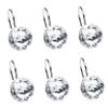 Amosfun 12pcs Acrylic Shower Curtain Hooks Chic Bathroom Decor Modern Farmhouse Style view 1