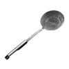 1PCS Stainless Steel Spider Strainer,Wire Strainer Pasta Strainer Spoon Large Size Fried Filter Leaky Spoon with Hook(18cm-Single Hook) view 1