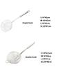 1PCS Stainless Steel Spider Strainer,Wire Strainer Pasta Strainer Spoon Large Size Fried Filter Leaky Spoon with Hook(18cm-Single Hook) view 2