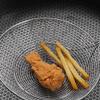 1PCS Stainless Steel Spider Strainer,Wire Strainer Pasta Strainer Spoon Large Size Fried Filter Leaky Spoon with Hook(18cm-Single Hook) view 4