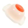 Slicer Finger Protector with Press Handle for Food Prep, Beige view 1