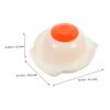 Slicer Finger Protector with Press Handle for Food Prep, Beige view 2