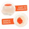 Slicer Finger Protector with Press Handle for Food Prep, Beige view 4