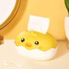 Amosfun Cartoon Duck Tissue Box Desktop Tissue Dispenser Suitable for Car Dashboard Home Office Countertop 7.7 x 5.7 x 5.7 Inch view 3