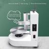 Automatic Birthday Cake Cream Smooth Coating Decoration Machine, Birthday Cake Electric Cream Spreading Machine Cake Coating Smearer Filling Smoothing Machine,White view 2