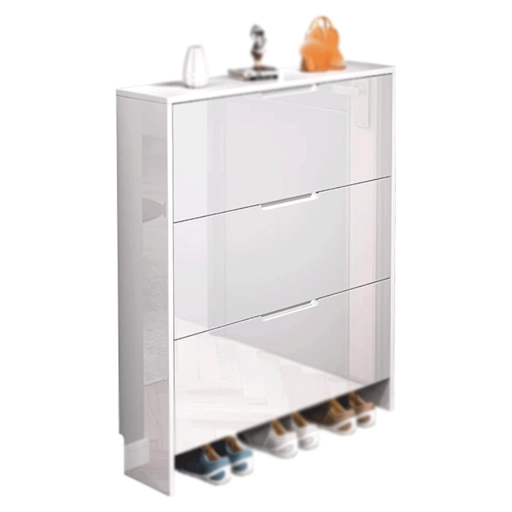 EYPKPL shoe organizer Shoe Rack Modern Minimalist Smooth Surface Large Capacity Shoe Cabinet For Home Hallway Entrance Shoe Organizers save space
