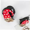 Ciieeo 2pcs Lovely Xmas Storage Baskets Adorable Felt Cloth Candy Baskets for Desktop Decor for Christmas Treats Fruits and Chic and Practical Storage view 3