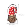Ciieeo 2pcs Lovely Xmas Storage Baskets Adorable Felt Cloth Candy Baskets for Desktop Decor for Christmas Treats Fruits and Chic and Practical Storage view 4