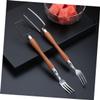 Cabilock Watermelon Cutter Fork Stainless Steel Serving Fruit Slicer Melon Slicer Tool view 3