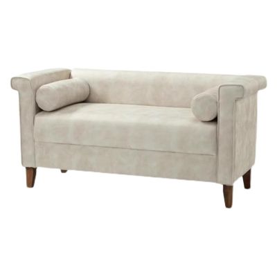 DAQERHSH Bedroom Bench for End of Bed Cloth End of Bed Bench for Bedroom,Upholstered Storage Ottoman Bench with Arms Tufted Bed Bench Entryway Bench Bench Foot of Bed (Size : 100 * 55 * 60cm)