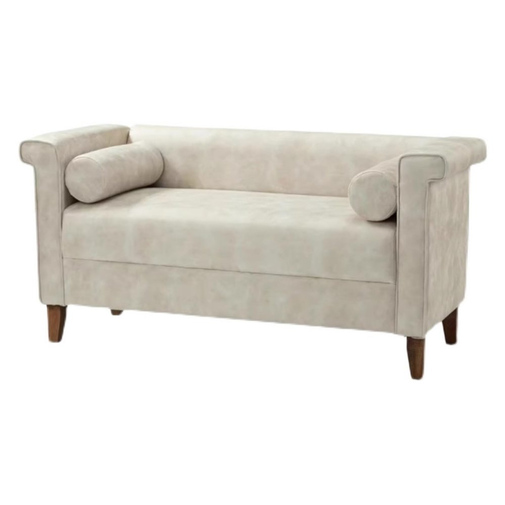 DAQERHSH Bedroom Bench for End of Bed Cloth End of Bed Bench for Bedroom,Upholstered Storage Ottoman Bench with Arms Tufted Bed Bench Entryway Bench Bench Foot of Bed (Size : 100 * 55 * 60cm)