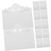 COLLBATH 50pcs Wedding Table Cards Multi-function Place Cards for Events Parties and Banquets Elegant Design for Guest Seating and Distinction view 1