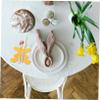 Cabilock 4pcs Adorable Gingerbread Man Cutlery Bags Christmas Themed Tableware Holders for Holiday Parties Cute Fork and Knife Organizers for Festive Table Decor view 2