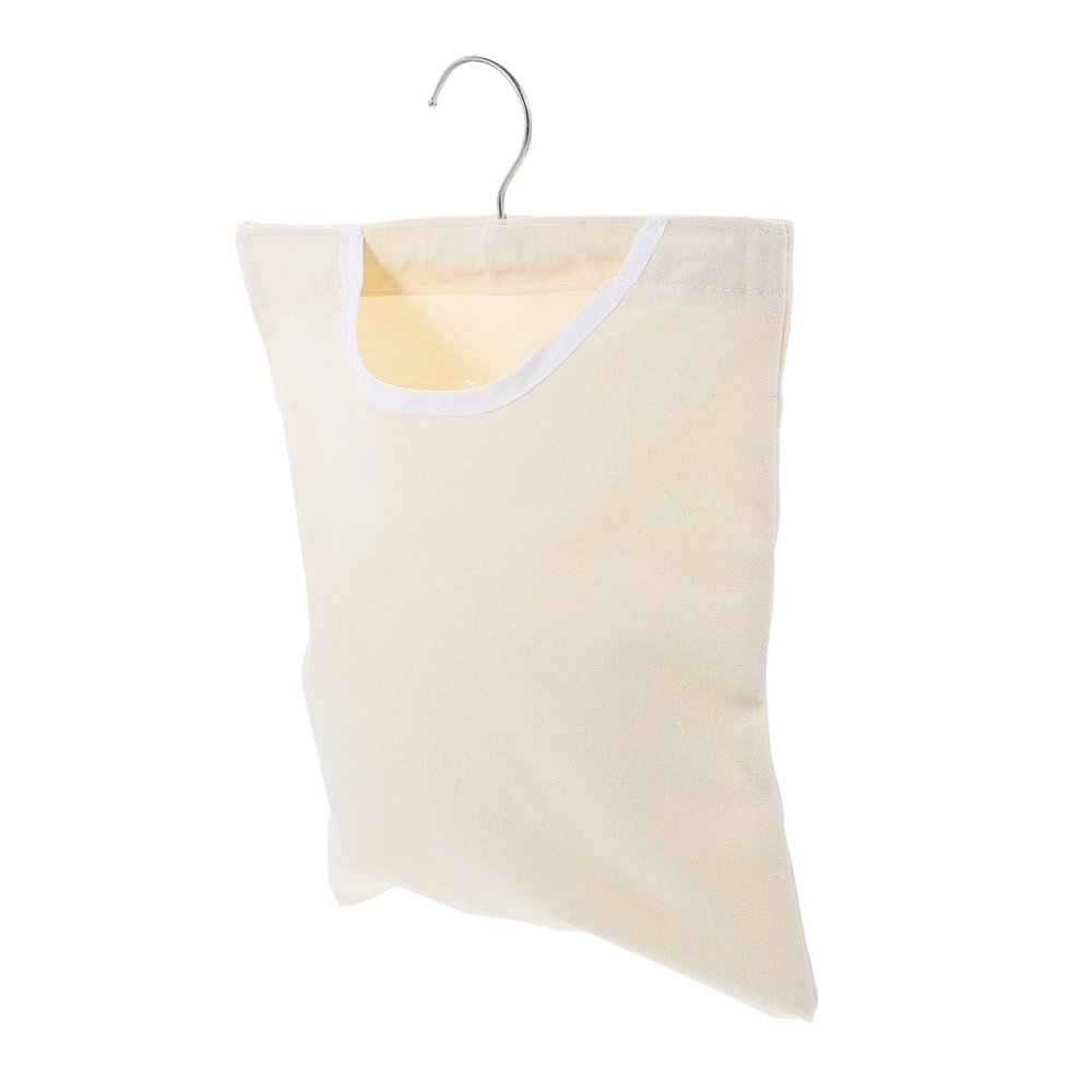 Zerodeko 1pc Clothes Clip Storage Bag Multi-purpose Hanging Pouch for Home Use Clip Holder Hook for Organizing Clothespins Khaki