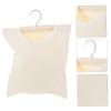 Zerodeko 1pc Clothes Clip Storage Bag Multi-purpose Hanging Pouch for Home Use Clip Holder Hook for Organizing Clothespins Khaki view 2