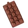 12 DIY Chocolate chip molds, Waffle Pudding Baking Tools, Cake Decorations, Kitchen Supplies view 1