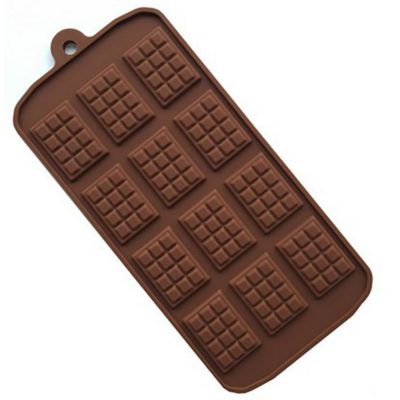 12 DIY Chocolate chip molds, Waffle Pudding Baking Tools, Cake Decorations, Kitchen Supplies